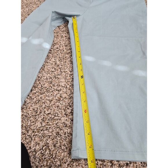 Croft & Barrow The Effortless Stretch Capri Pants Size 14R Light Blue Cotton - Picture 5 of 8